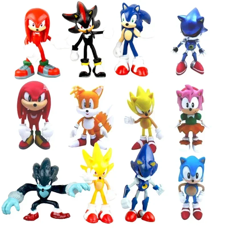 Model Kit Sonic - Set di action figure di Sonics: