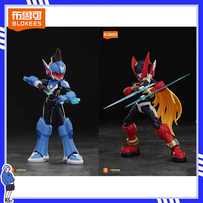 Mega Man X Model Kit - Disponibile Blokees Mega Man Champion Class