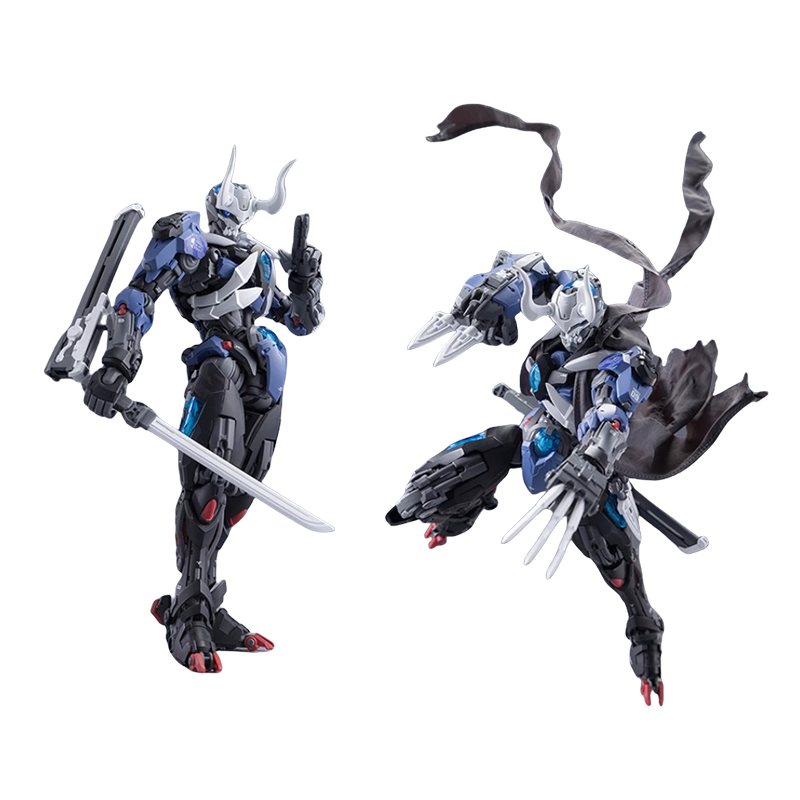 Model Kit Lone Shadow - Kit modello originale Figura anime Ninja
