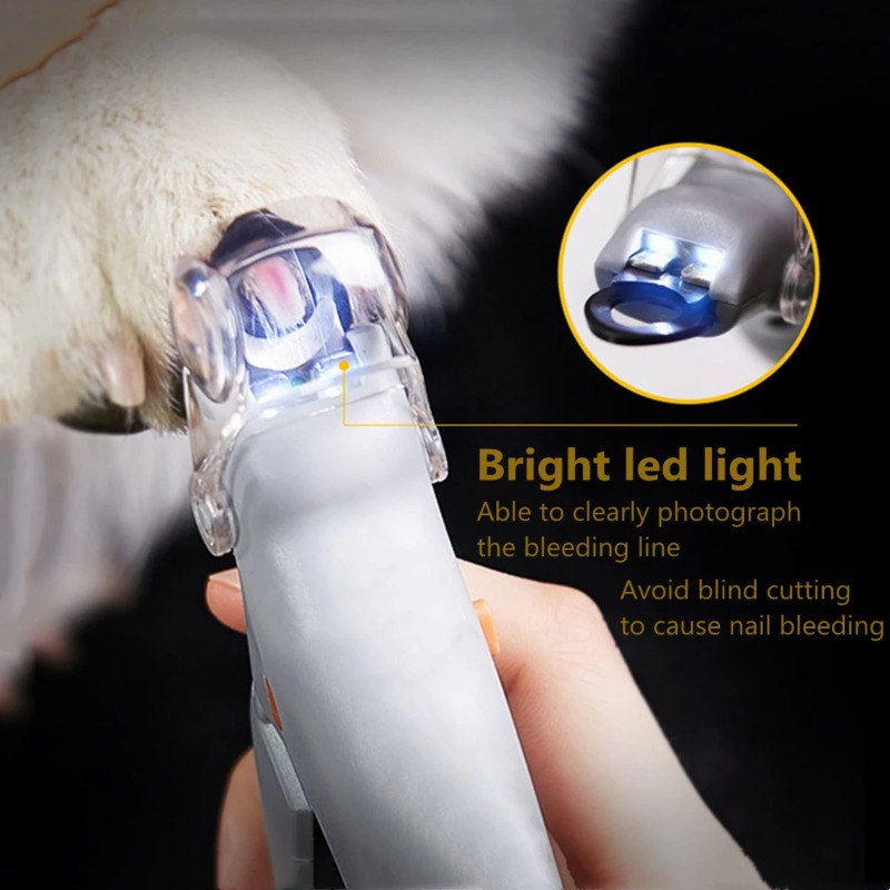 Model Kit Clipper - Tagliaunghie per Animali Domestici con Luce