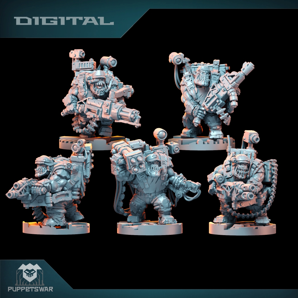 Model Kit Runner - Orc Ultimate Badasses Squad, Figura di