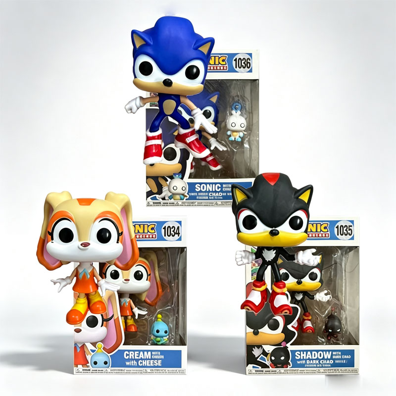 Model Kit Sonic - Action Figure Funko in Vinile, Personaggio