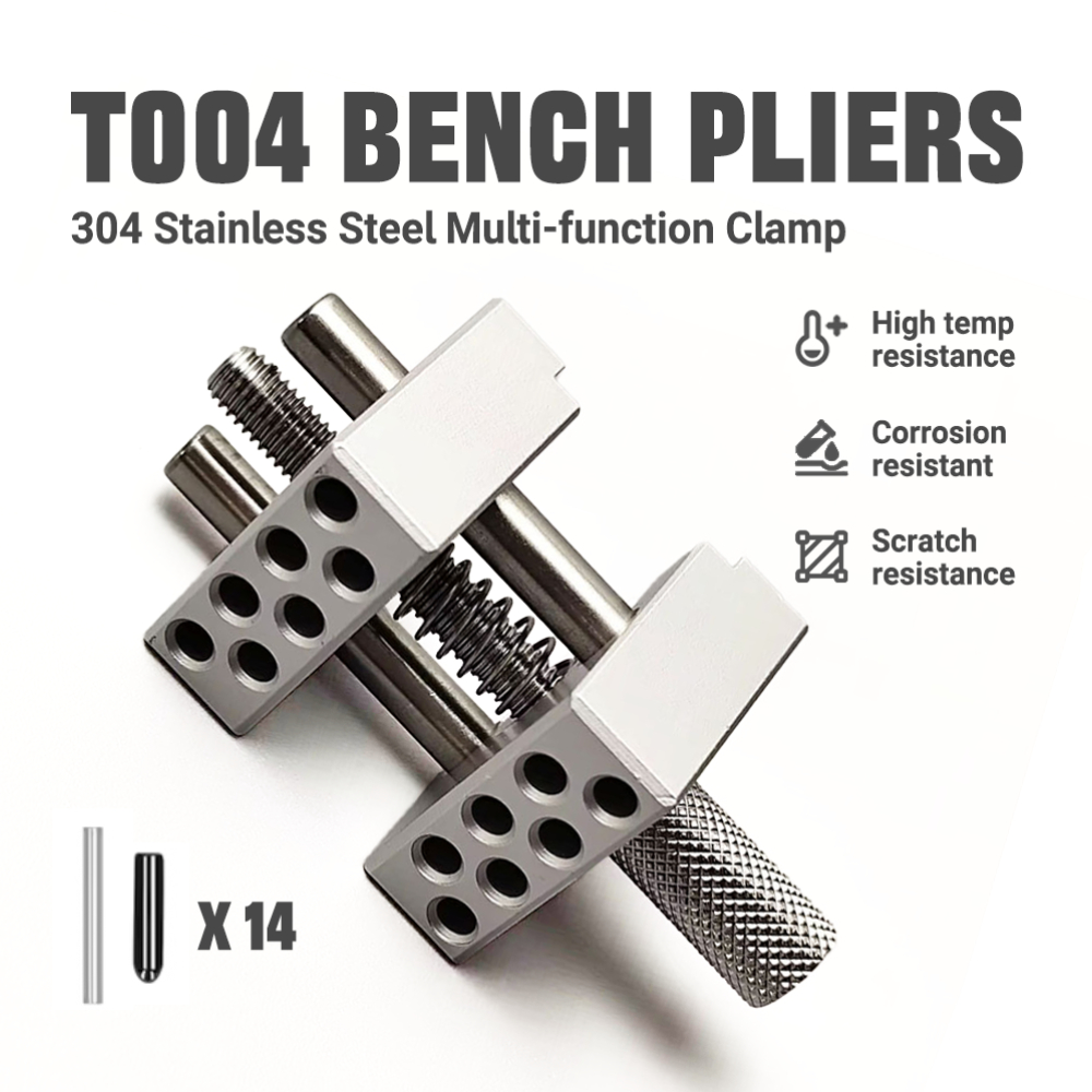 Model Kit Vise - Kit Morsa da Banco Portatile T004