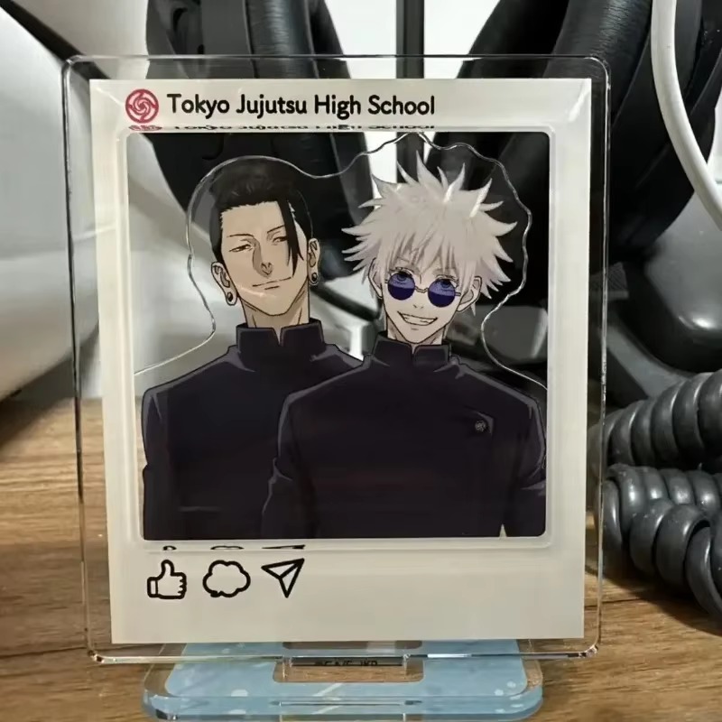 Model Kit Holder - Anime Gojo Satoru Getou Suguru Statuetta
