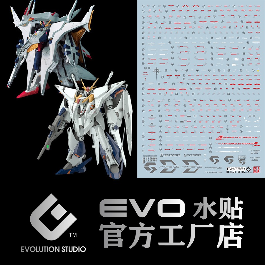 Model Kit Hobby - Adesivi per modellismo EVO Waterslide, per