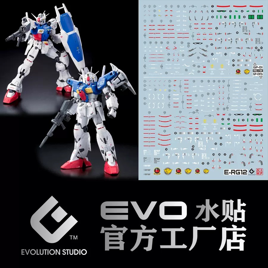 Model Kit Hobby - Adesivi per trasferimento ad acqua EVO,