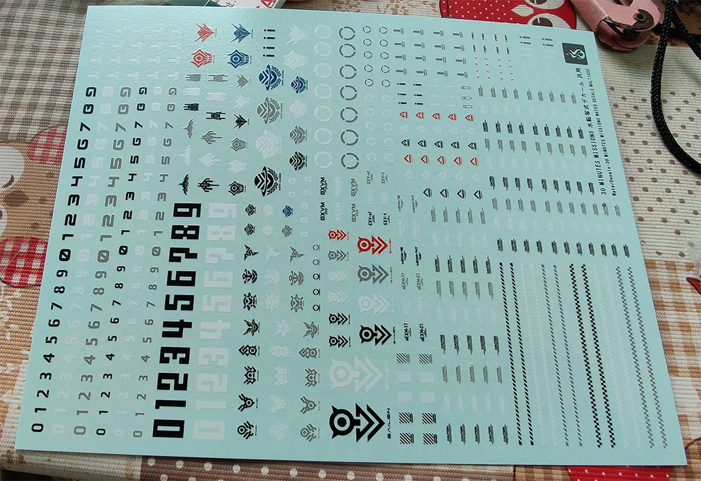 Adesivi ad acqua universali pe - Model Kit Water Decal recensione e prezzo
