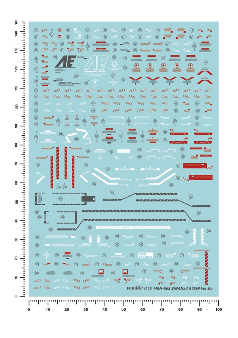 Artisan's Club Decal MG164 per - Model Kit Water Decal recensione e prezzo