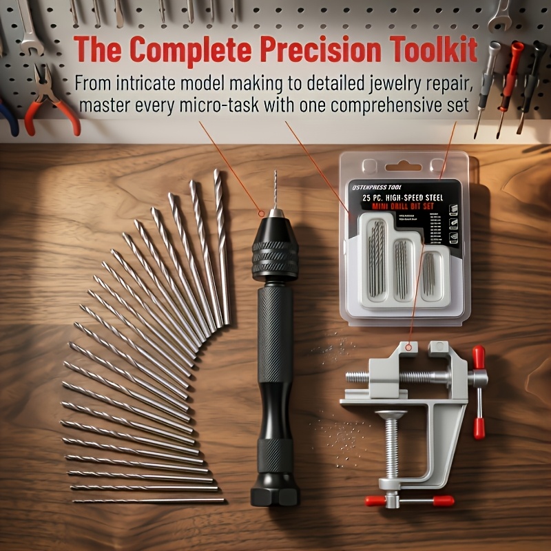 Set di mini trapani manuali, 2 - Pin Vice Micro recensione e prezzo