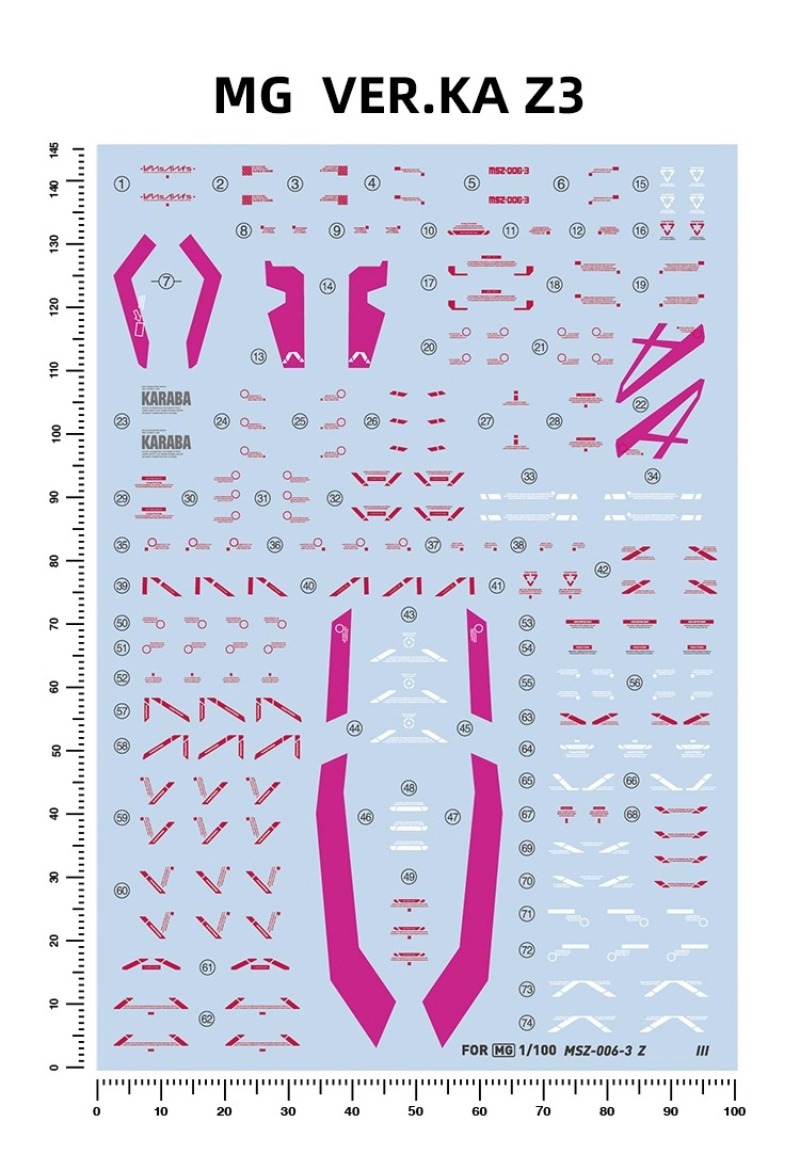 Artisan's Club Decal MG219B pe - Model Kit Water Decal recensione e prezzo
