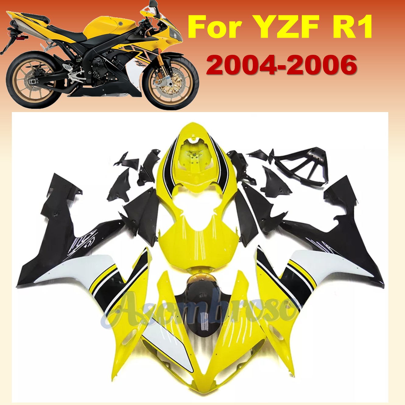 Kit carene moto in plastica AB - Model Kit Yamaha R1 recensione e prezzo