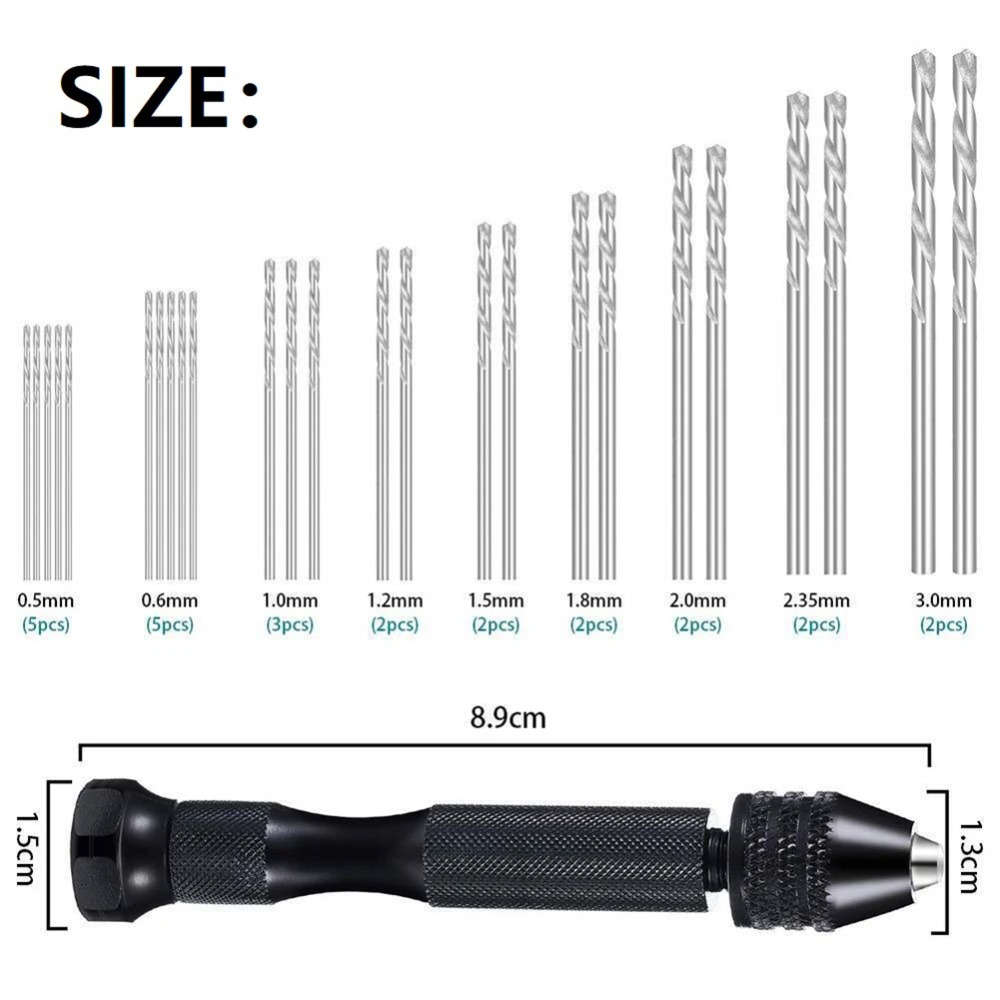 Set di 36 punte micro per trap - Pin Vice Micro recensione e prezzo