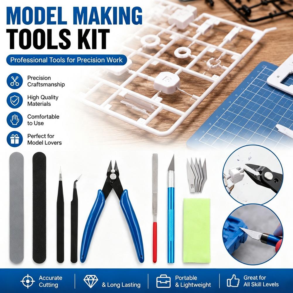 Kit di 14 Utensili per Modelli - Model Kit Clipper recensione e prezzo