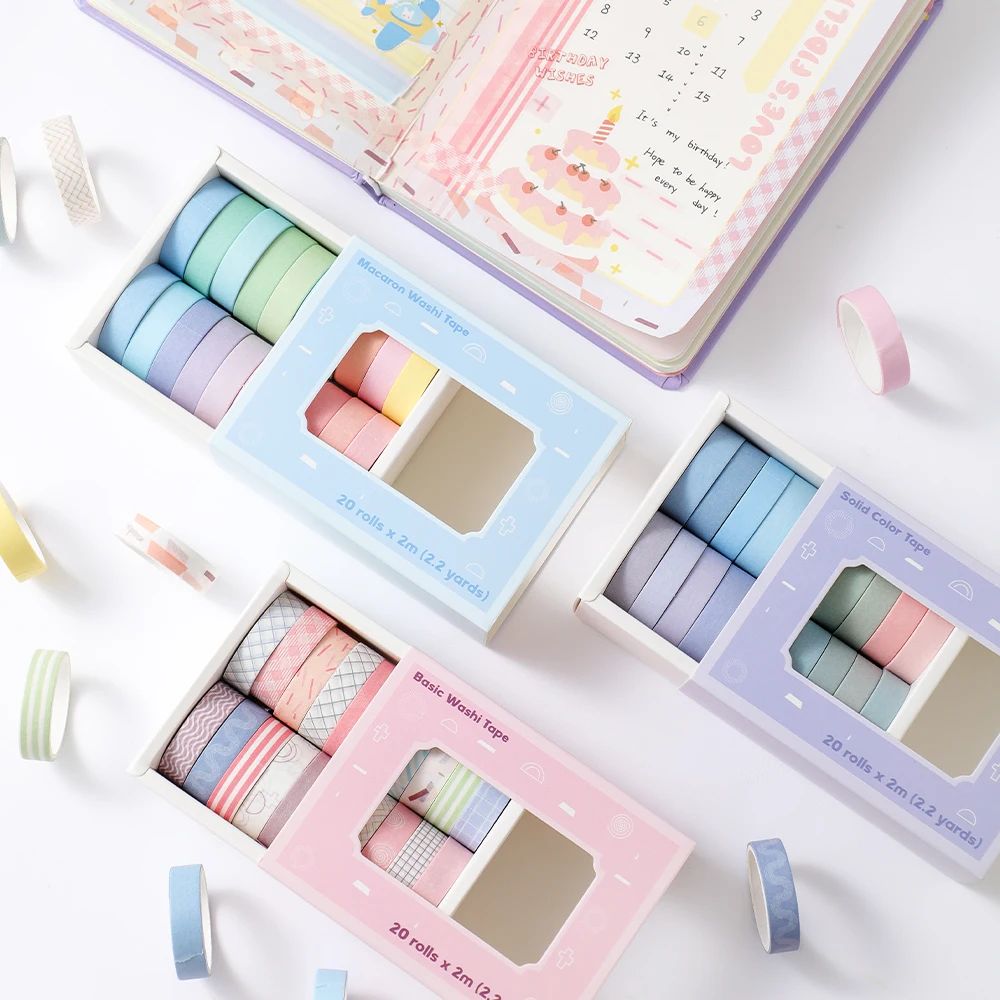 Set di 20 rotoli di nastri Was - Masking Tape Thin recensione e prezzo