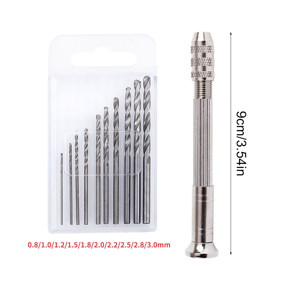 Set di Trapani Manuali con 10  - Pin Vice Micro recensione e prezzo