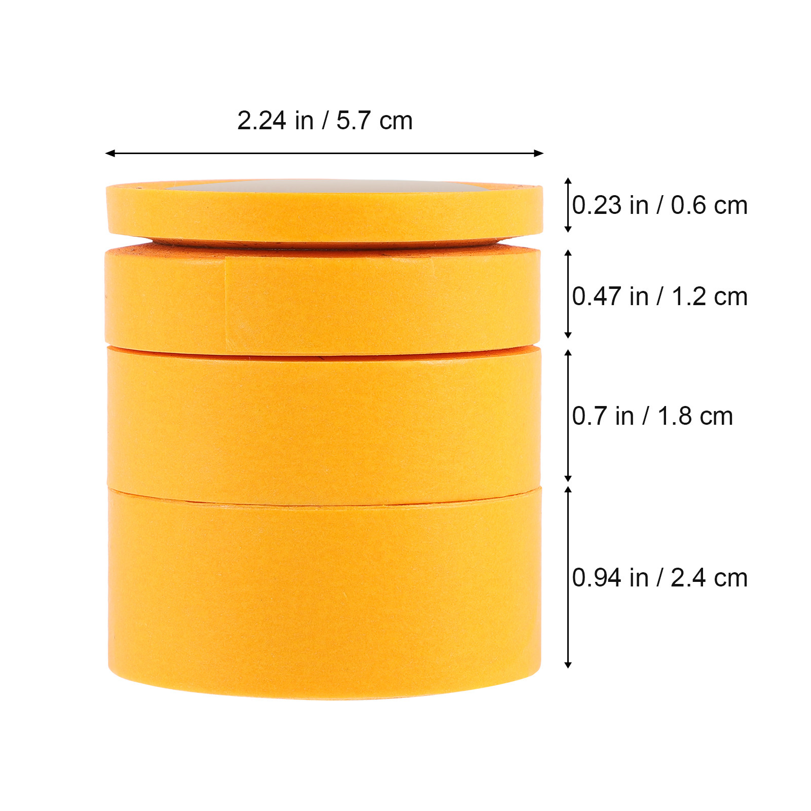 4 Rotoli di Nastro Adesivo per - Masking Tape Thin recensione e prezzo
