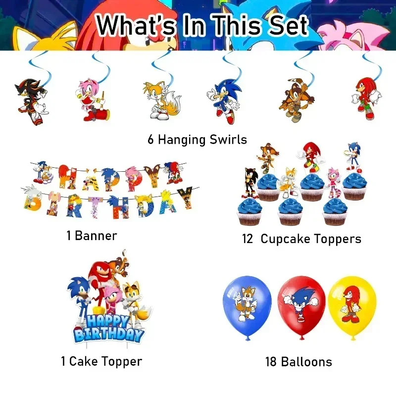Kit di decorazioni per feste d - Model Kit Sonic recensione e prezzo